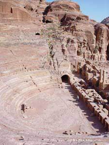 El Teatro Romano de Petra